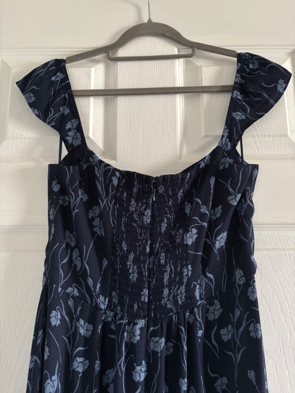 Reformation Bryson Dress Blue - Size 6 - Picture 5 of 6